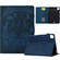 iPad Air 11 2025 / 2024 Cats Embossed Leather Smart Tablet Case - Dark Blue