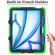 iPad Air 11 2025 / 2024 Colorful Silicone Heavy Duty Hybrid PC Tablet Case - Green