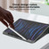 iPad Air 11 2025 / 2024 Mutural PC Hybrid TPU Leather Smart Tablet Case - Dark Green