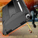 iPad Air 11 2025 / 2024 T Holder Robot Silicone Hybrid PC Tablet Case - Black