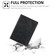 iPad 2025 / 2022 Butterfly Love Flower Embossed Leather Smart Tablet Case - Black