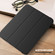 iPad 2025 / 2022 Carbon Fiber Leather Smart Tablet Case - Black