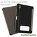 iPad 2025 / 2022 Carbon Fiber Leather Smart Tablet Case - Brown