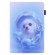 iPad 2025 / 2022 Colored Drawing Leather Smart Tablet Case - Blue Dog