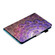 iPad 2025 / 2022 Coloured Drawing Stitching Smart Leather Tablet Case - Mandala