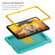 iPad 2025 / 2022 EVA + PC Shockproof Tablet Case with Waterproof Frame - Glacier Green