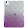 iPad 2025 / 2022 Gradient Diamond Plaid TPU Tablet Case - Gradient Purple