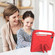 iPad 2025 / 2022 Handle Portable EVA Shockproof Tablet Case - Red
