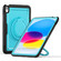 iPad 2025 / 2022 Honeycomb Hybrid Tablet Case with Handle Holder & Strap - Light Blue