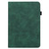 iPad 2025 / 2022 Lace Flower Embossing Pattern Leather Tablet Case - Green