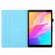 iPad 2025 / 2022 Painted Pattern Stitching Smart Leather Tablet Case - Waves