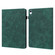 iPad 2025 / 2022 Peacock Embossed Pattern Leather Tablet Case - Green