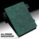 iPad 2025 / 2022 Peacock Embossed Pattern Leather Tablet Case - Green