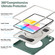 iPad 2025 / 2022 Shockproof TPU + PC Protective Tablet Case - Emmerald Green