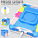 iPad 2025 / 2022 Silicone + PC Bracelet Holder Tablet Case - Camouflage + Blue