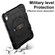 iPad 2025 / 2022 Silicone Hybrid PC Shockproof Tablet Case with Shoulder Strap - Black