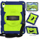 iPad 2025 / 2022 Silicone Hybrid PC Shockproof Tablet Case with Shoulder Strap - Tibetan Turquoise