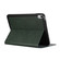 iPad 2025 / 2022 Simple Crazy Horse Leather Tablet Case - Green