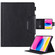 iPad 2025 / 2022 Solid Color Metal Buckle Leather Smart Tablet Case - Black