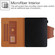 iPad 2025 / 2022 Solid Color Metal Buckle Leather Smart Tablet Case - Brown