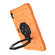 iPad 2025 / 2022 Spider Turntable Handle Stress Relief Tablet Case - Orange Black