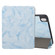 iPad 2025 / 2022 Three-fold Marble Texture Protective Tablet Case with Pen Slot - Blue