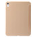 iPad 2025 / 2022 Three-folding Holder Honeycomb Silicone + PU Smart Leather Tablet Case - Gold