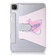 iPad Air / Air 2 / 9.7 2017 / 2018 Split Drawer Rotation Painted Leather Smart Tablet Case - Love Heart