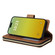 iPhone 15 9 Card Slots Zipper Wallet Bag Leather Phone Case - Brown