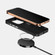 iPhone 15 ABEEL Beast Pattern 6D Micro-Embossed MagSafe Genuine Leather Phone Case - Black