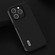 iPhone 15 ABEEL Genuine Leather Wave Black Edge Phone Case - Black