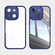 iPhone 15 Acrylic Hybrid TPU Armor Shockproof Phone Case - Blue