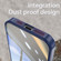 iPhone 15 Acrylic Hybrid TPU Armor Shockproof Phone Case - Blue