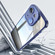 iPhone 15 Acrylic Hybrid TPU Armor Shockproof Phone Case - Blue