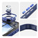 iPhone 15 Acrylic Hybrid TPU Armor Shockproof Phone Case - Blue