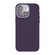 iPhone 15 Acrylic Lens Film + Liquid Silicone Full Coverage Phone Case - Dark Purple