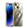 iPhone 15 Airbag PC Hybrid TPU Magsafe Phone Case - Clear Gold