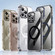 iPhone 15 Airbag PC Hybrid TPU Magsafe Phone Case - Clear Gold