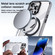 iPhone 15 Airbag PC Hybrid TPU Magsafe Phone Case - Clear Gold