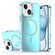 iPhone 15 Bright Shadow Magsafe Discoloration Phone Case - Blue