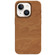 iPhone 15 Camouflage Ice Feel Texture MagSafe PU Hybrid PC Phone Case - Brown
