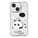 iPhone 15 Cartoon Panda TPU Hybrid PC Phone Case - Sleep Panda