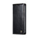 iPhone 15 CaseMe 003 Crazy Horse Texture Leather Phone Case - Black