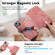 iPhone 15 CaseNeo MagSafe RFID Anti-theft Retro Leather Phone Case - Pink