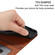 iPhone 15 Cat Embossing Pattern Leather Phone Case with Lanyard - Brown