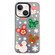 iPhone 15 Christmas Series PC Full Coverage Pattern Phone Case - CK051 Black