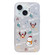 iPhone 15 Christmas Series PC Full Coverage Pattern Phone Case - CW041 White