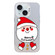 iPhone 15 Christmas Series PC Full Coverage Pattern Phone Case - CW043 White