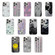 iPhone 15 Cooling Flash Feather TPU + PC Phone Case - Ink Rose