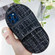 iPhone 15 Creative Flannel Slipper Design TPU Phone Case - Black